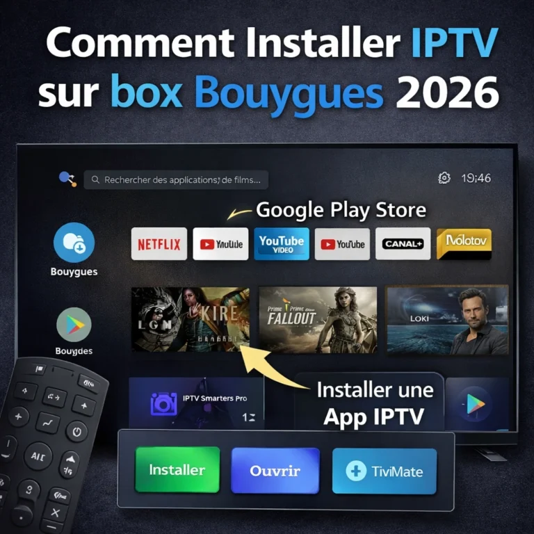 Comment installer IPTV sur box Bouygues 2026 : Guide Complet